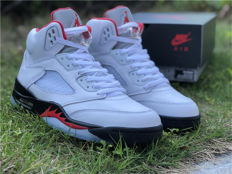 PK GOD Air Jordan 5 Fire Red retail materails ready to ship